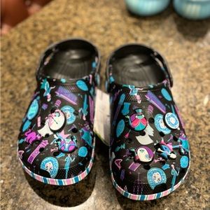 Haunted mansion Disney parks crocs new with tag size 8 men’s 10 women’s